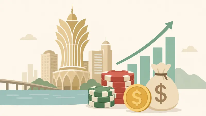 Penurunan Pendapatan Kasino Macau di Juli: Meski Menurun, Masih Lebih Baik dari Juni
