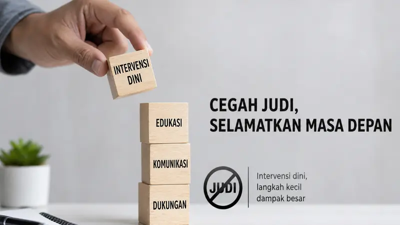 Studi: Pendekatan Awal Efektif Kurangi Risiko Kerugian Akibat Judi